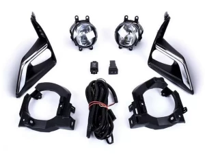 Протитуманки Toyota LC J150 Prado IV (18-23) - LED з рамками
