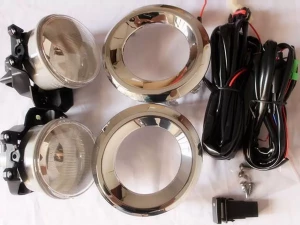 Противотуманки Toyota LC J150 Prado IV (14-17) - с хром рамками 5