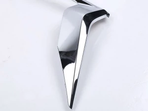 Хром реснички на диодные фары Toyota LC J150 Prado IV (18-23) 6