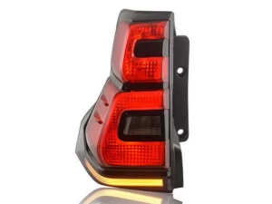 Фонари задние Toyota LC J150 Prado IV (18+) - LED красно-чёрные 2