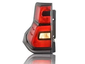 Фонари задние Toyota LC J150 Prado IV (18+) - LED красно-чёрные 4