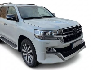 Крышки зеркал Toyota LC J150 Prado IV (09-23) - с поворителями (черные) 4