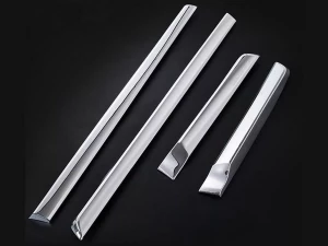 Молдинг дверей Toyota LC J150 Prado IV (09-23) - хром 2