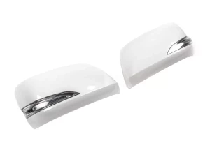 Крышки зеркал Lexus LX 570 (12-15) - белые с повторителями 2