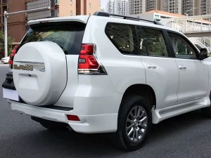 Хром накладки на задние фонари Toyota LC J150 Prado IV (18-23) 5