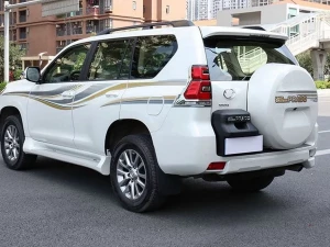 Хром накладки на задние фонари Toyota LC J150 Prado IV (18-23) 6