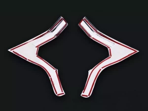 Хром накладки на задние фонари Toyota LC J150 Prado IV (18-23) 8