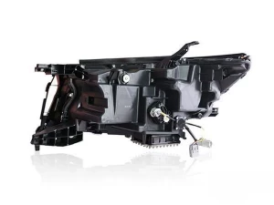 Фары Toyota LC J150 Prado IV (18-23) - 3-LED DRL (черные) 4