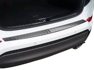 Накладка на задній бампер Hyundai Tucson III (TL; 16-18) - Omsa (чорна) 4