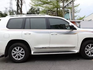 Молдинги дверные Toyota LC 200 (16-21) - хром 3