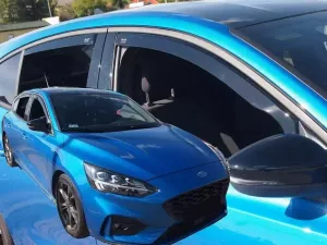 Дефлекторы окон Ford Focus IV (18-25) Hatchback - Heko (вставные) 3