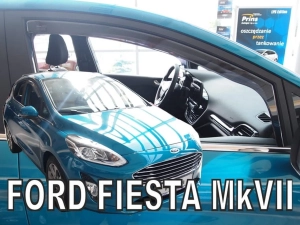 Дефлектори вікон Ford Fiesta Mk8 (17-) 5D Htb - Heko (вставні) 3