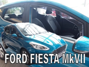 Дефлектори вікон Ford Fiesta Mk8 (17-) 5D Htb - Heko (вставні) 4
