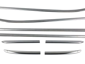 Хром нижние молдинги окон Ford Fiesta Mk8 (17-23) Htb 3