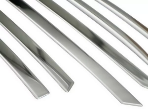 Хром верхние молдинги окон Ford Fiesta Mk8 (17-23) Htb 2