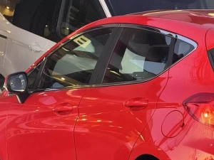 Хром полные молдинги окон Ford Fiesta Mk8 (17-23) Htb 8