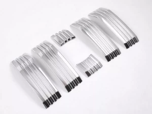 Хром накладки на решётку Toyota LC 150 Prado IV (17-23) 2