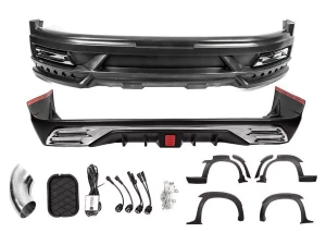 Обвес Toyota LC 200 (16-21) - Wald стиль