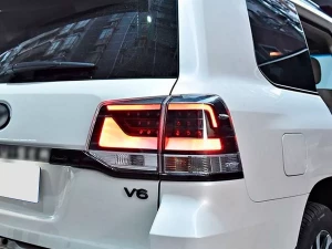 Фонари задние Toyota LC200 (16-21) - Executive Black 8