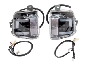 Фонари заднего бампера Toyota LC200 (16-21) - Executive Black 2