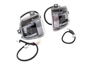 Фонари заднего бампера Toyota LC200 (16-21) - Executive Black 3