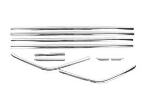 Хром нижние молдинги окон Ford Kuga II (13-19) 2