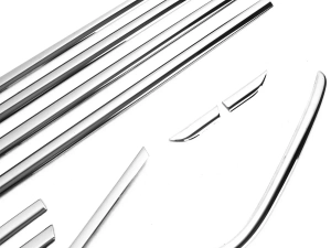 Хром нижние молдинги окон Ford Kuga II (13-19) 3