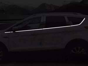 Хром нижние молдинги окон Ford Kuga II (13-19) 5