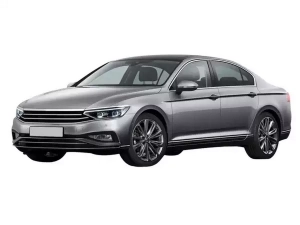 Хром молдинг переднего бампера VW Passat B8.5 (19-22) 4