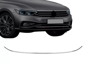 Хром молдинг переднего бампера VW Passat B8.5 (19-22)