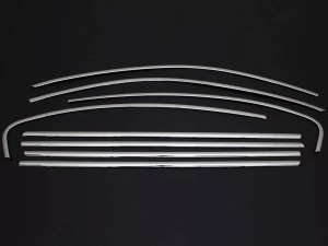 Хром повні молдинги вікон VW Passat B8 (15-22) Sedan 2