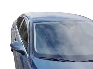 Дефлекторы окон VW Passat B8 (3G; 15-22) Sedan - Niken (с хром молдингом) 6