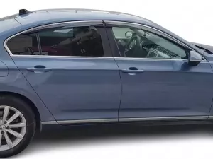 Дефлекторы окон VW Passat B8 (3G; 15-22) Sedan - Niken (с хром молдингом) 7