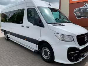 Пороги боковые Mercedes Sprinter W907 (19-) - Maya Grey 8