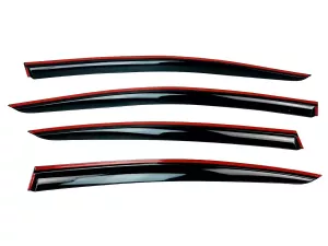 Дефлектори вікон VW Passat B6/B7 (3C; 11-15) Sedan - Niken (з хром молдингом) 4
