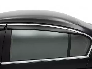 Дефлектори вікон VW Passat B6/B7 (3C; 11-15) Sedan - Niken (з хром молдингом) 6