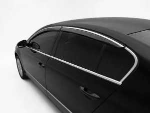 Дефлектори вікон VW Passat B6/B7 (3C; 11-15) Sedan - Niken (з хром молдингом) 7