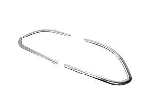 Хром накладки на противотуманки Fiat 500X (15-18) 2