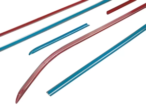 Хром нижні молдинги вікон Opel Corsa E (14-19) 5D Htb 4