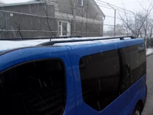 Рейлинги Opel Vivaro A (01-14) - чёрные 5