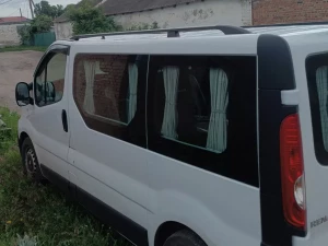 Рейлинги Opel Vivaro A (01-14) - чёрные 8