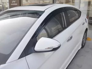 Дефлекторы окон Hyundai Elantra VI (AD; 16-20) Sd - Hic (накладные) 4
