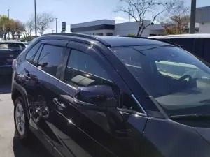 Дефлекторы окон Toyota Rav4 V (XA50; 19-25) - Hic (накладные) 4
