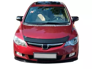 Спліттер переднього бампера Honda Civic VIII (06-12) Sedan - ABS 6