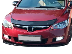 Спліттер переднього бампера Honda Civic VIII (06-12) Sedan - ABS 7