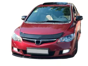 Спліттер переднього бампера Honda Civic VIII (06-12) Sedan - ABS 8