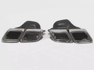 Насадки на глушитель Mercedes S W222 (14-20) - S63 AMG стиль