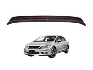 Накладка на задній бампер Honda Civic 9 (12-15) Sedan - ABS 4