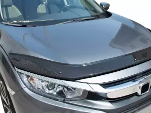 Дефлектор капота Honda Civic X (16-21) - Cappafe 7