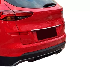 Хром накладка над номером Hyundai Tucson III (TL; 16-20) – коротка 5